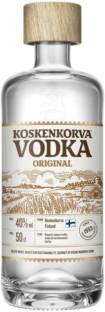 Горілка Koskenkorva Original 40% 0.5 л